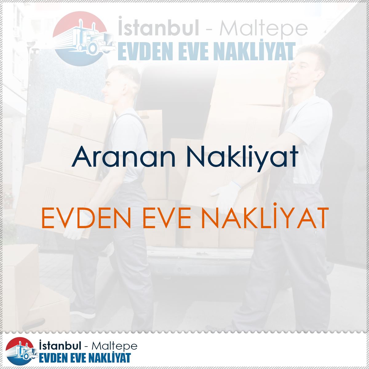 Aranan Nakliyat : Kapak Görseli