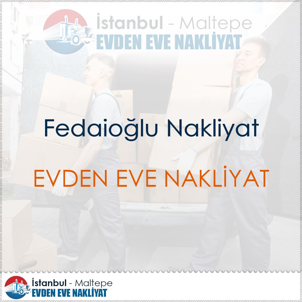 Fedaioğlu Nakliyat : Kapak Görseli